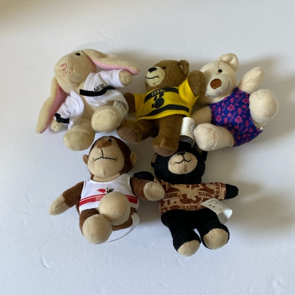 Build-A-Bear | Toys | Lot Of 5 Mcdonalds Build A Bear Plush | Poshmark